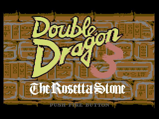 Pantallazo de Double Dragon 3: The Rosetta Stone para Commodore 64