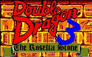 Pantallazo de Double Dragon 3: The Rosetta Stone para Amstrad CPC