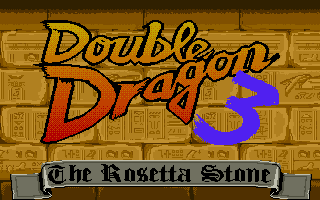 Pantallazo de Double Dragon III: The Rosetta Stone para PC