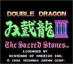 Pantallazo de Double Dragon III: The Sacred Stones para Nintendo (NES)