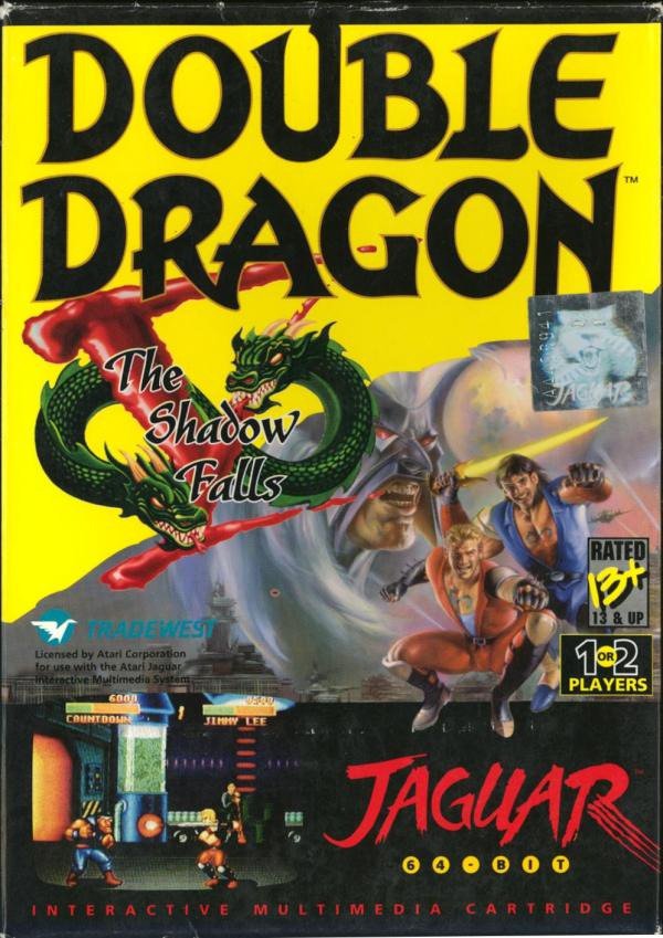 Caratula de Double Dragon V: The Shadow Falls para Atari Jaguar