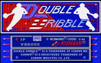 Pantallazo de Double Dribble para Amiga