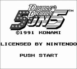 Pantallazo de Double Dribble para Game Boy