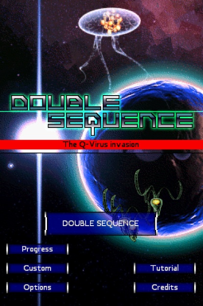 Pantallazo de Double Sequence: The Q - Virus Invasion para Nintendo DS