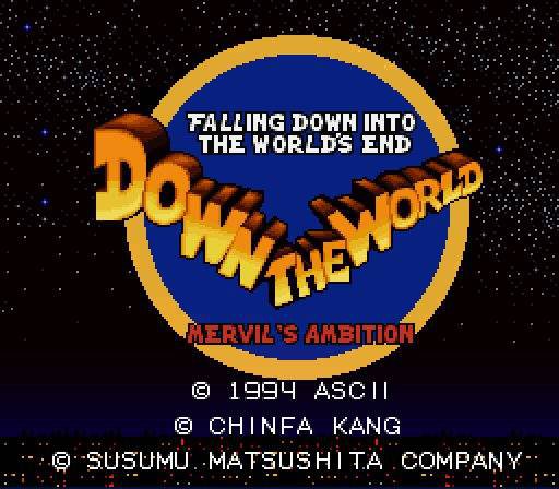 Pantallazo de Down the World: Mervil's Ambition (Japonés) para Super Nintendo
