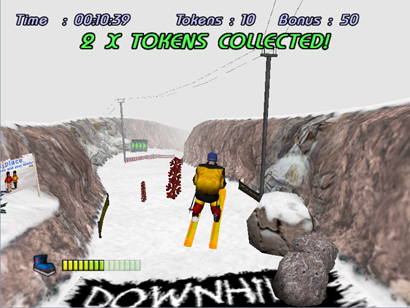 Pantallazo de Downhill Slalom para PlayStation 2