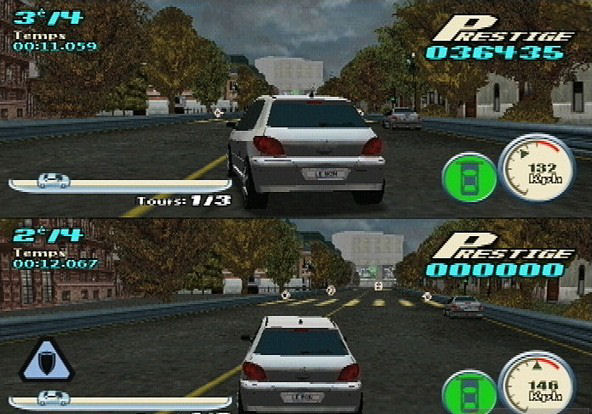 Pantallazo de Downtown Run (AKA City Racer) para PlayStation 2