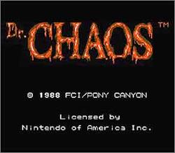 Pantallazo de Dr. Chaos para Nintendo (NES)