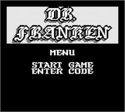 Pantallazo de Dr. Franken para Game Boy