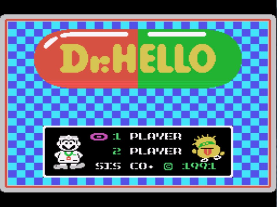 Pantallazo de Dr. Hello para Sega Master System