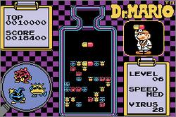 Pantallazo de Dr. Mario [Classic NES Series] para Game Boy Advance