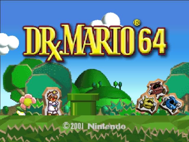 Pantallazo de Dr. Mario 64 para Nintendo 64
