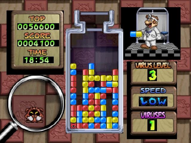 Pantallazo de Dr. Mario 64 para Nintendo 64