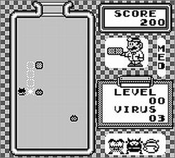 Pantallazo de Dr. Mario para Game Boy