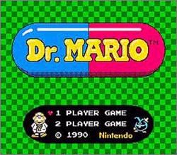 Pantallazo de Dr. Mario para Nintendo (NES)