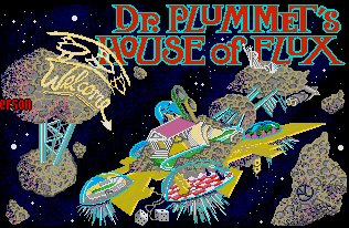 Pantallazo de Dr. Plummet's House Of Flux para Amiga