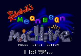 Pantallazo de Dr. Robotnik's Mean Bean Machine para Sega Megadrive