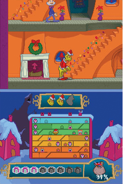 Pantallazo de Dr. Seuss: How The Grinch Who Stole Xmas! para Nintendo DS