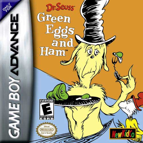 Caratula de Dr. Seuss - Green Eggs and Ham para Game Boy Advance