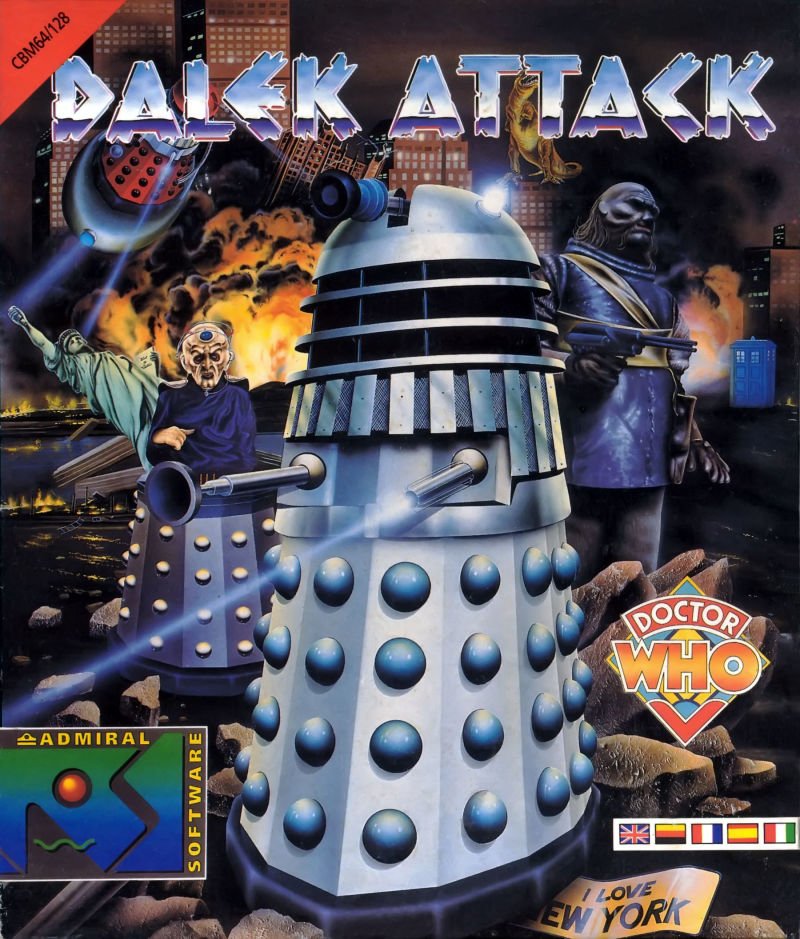 Caratula de Dr. Who: Dalek Attack para Commodore 64
