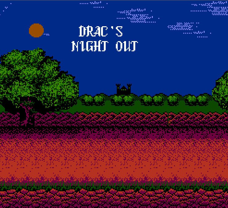 Pantallazo de Drac's Night Out para Nintendo (NES)