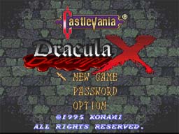 Pantallazo de Dracula X : Nocturne in the Moonlight para PlayStation