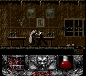 Pantallazo de Dracula para Amiga