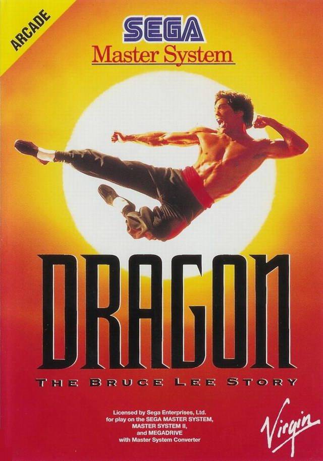 Caratula de Dragon: The Bruce Lee Story para Sega Master System