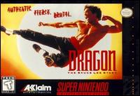 Caratula de Dragon: The Bruce Lee Story para Super Nintendo
