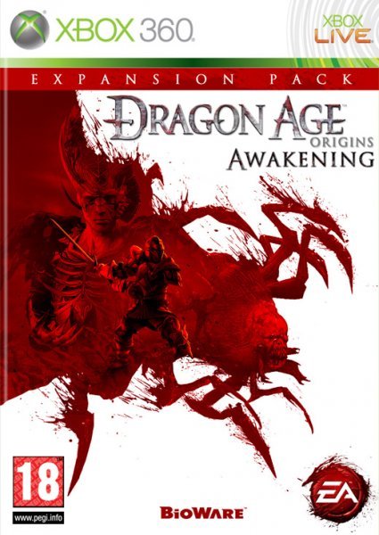 Caratula de Dragon Age Origins: The Awakening para Xbox 360