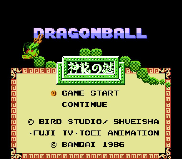 Pantallazo de Dragon Ball: Shenron no Nazo para Nintendo (NES)