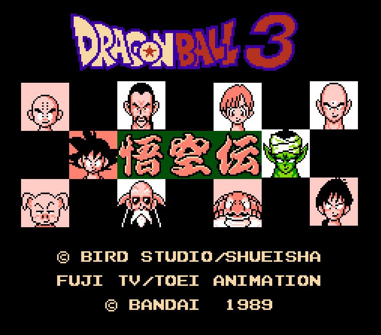 Pantallazo de Dragon Ball 3: Gokuu Den para Nintendo (NES)