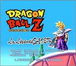 Pantallazo de Dragon Ball Z: La Legende Saien (Europa) para Super Nintendo