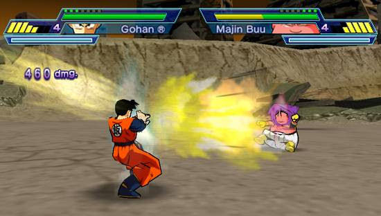 Pantallazo de Dragon Ball Z: Shin Budokai Another Road para PSP