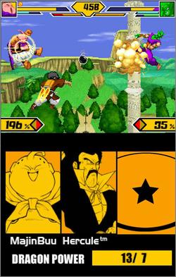 Pantallazo de Dragon Ball Z: Supersonic Warriors 2 para Nintendo DS