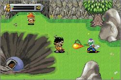 Pantallazo de Dragon Ball Z: The Legacy of Goku I & II para Game Boy Advance