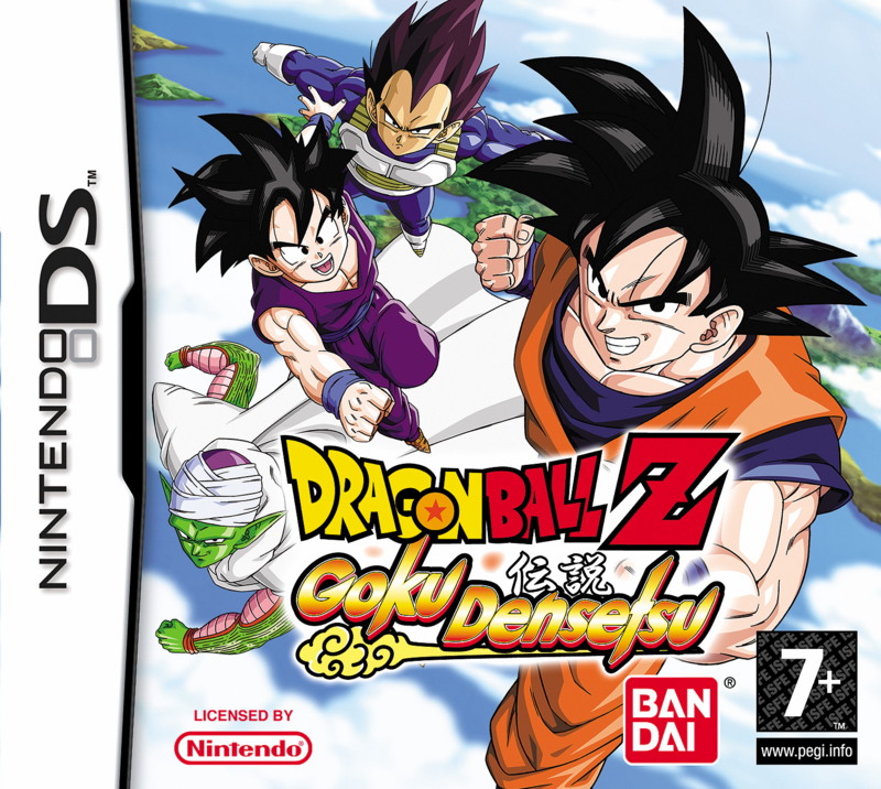 Caratula de Dragon Ball Z Goku Densetsu para Nintendo DS