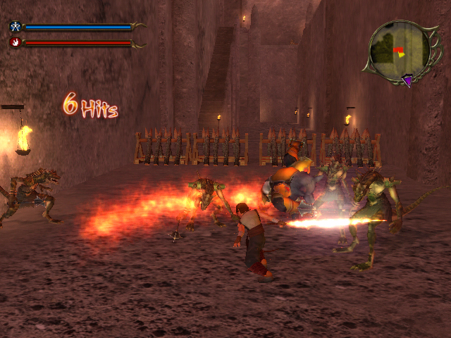 Pantallazo de Dragon Blade: Wrath of Fire para Wii