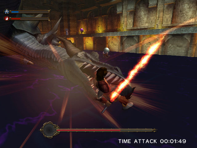 Pantallazo de Dragon Blade: Wrath of Fire para Wii