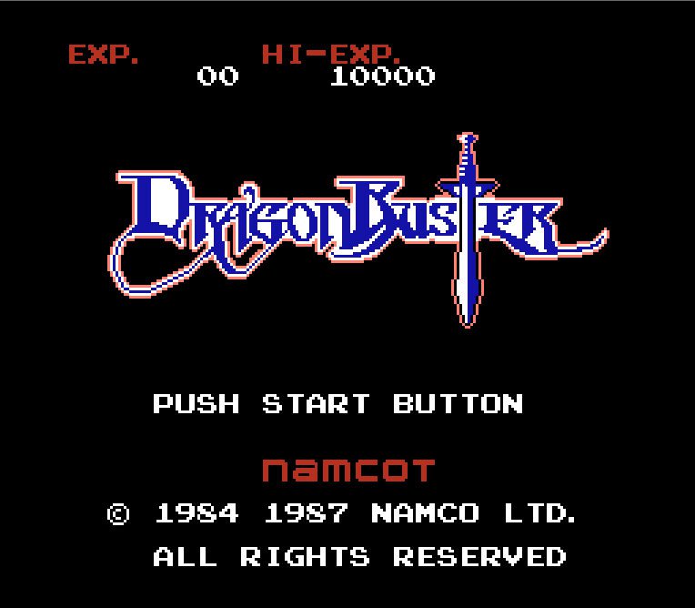 Pantallazo de Dragon Buster para Nintendo (NES)