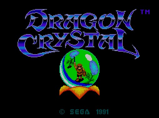 Pantallazo de Dragon Crystal para Sega Master System