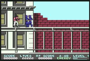 Pantallazo de Dragon Ninja para Commodore 64