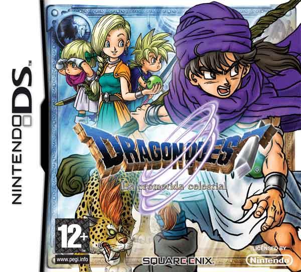 Caratula de Dragon Quest: La Prometida Celestial para Nintendo DS