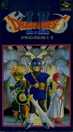 Caratula de Dragon Quest I & II (Japonés) para Super Nintendo