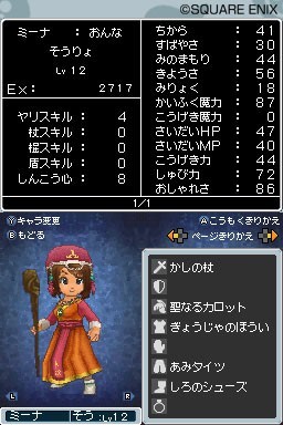 Pantallazo de Dragon Quest IX: Centinelas del Firmamento para Nintendo DS