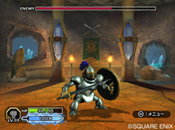 Pantallazo de Dragon Quest Swords: La Reina enmascarada y la Torre de los Espejos para Wii
