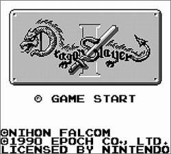 Pantallazo de Dragon Slayer para Game Boy