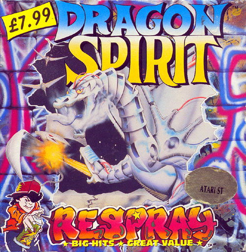 Caratula de Dragon Spirit para Atari ST