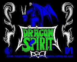 Pantallazo de Dragon Spirit para Amstrad CPC