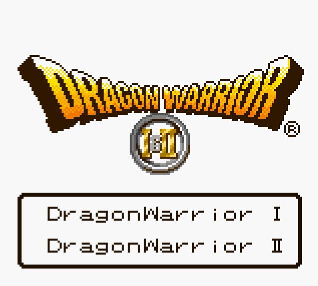 Pantallazo de Dragon Warrior I & II para Game Boy Color